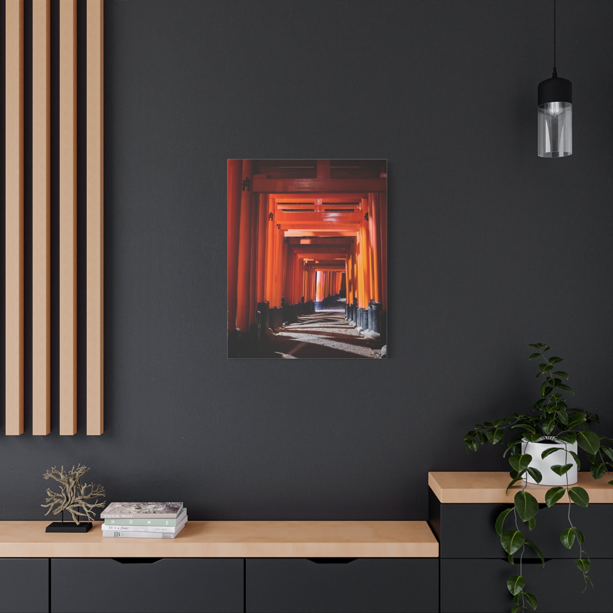 Vibrant Torii Gate Energy (Canva)