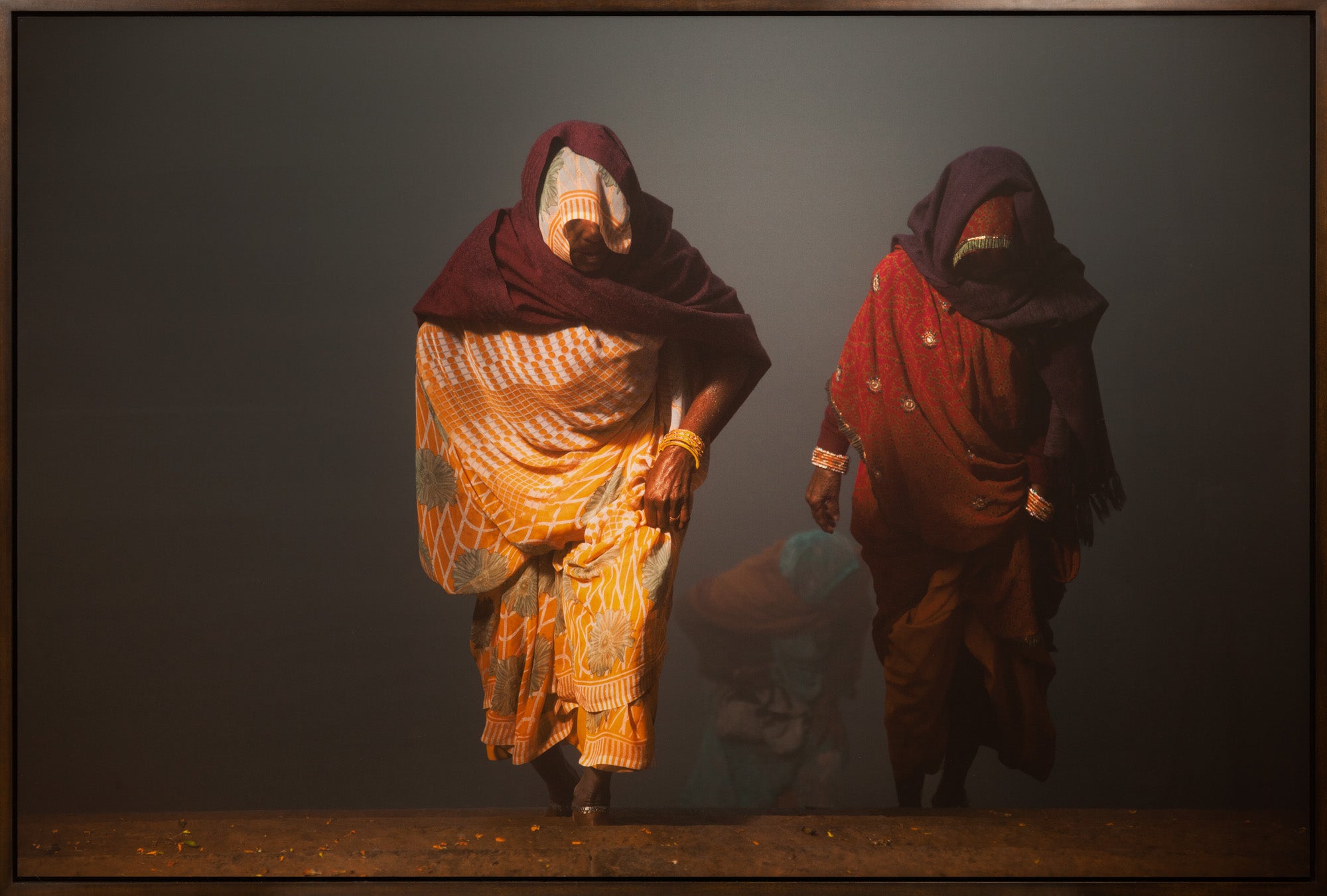 COMING BACK FROM YAMUNA RIVER, INDIEN