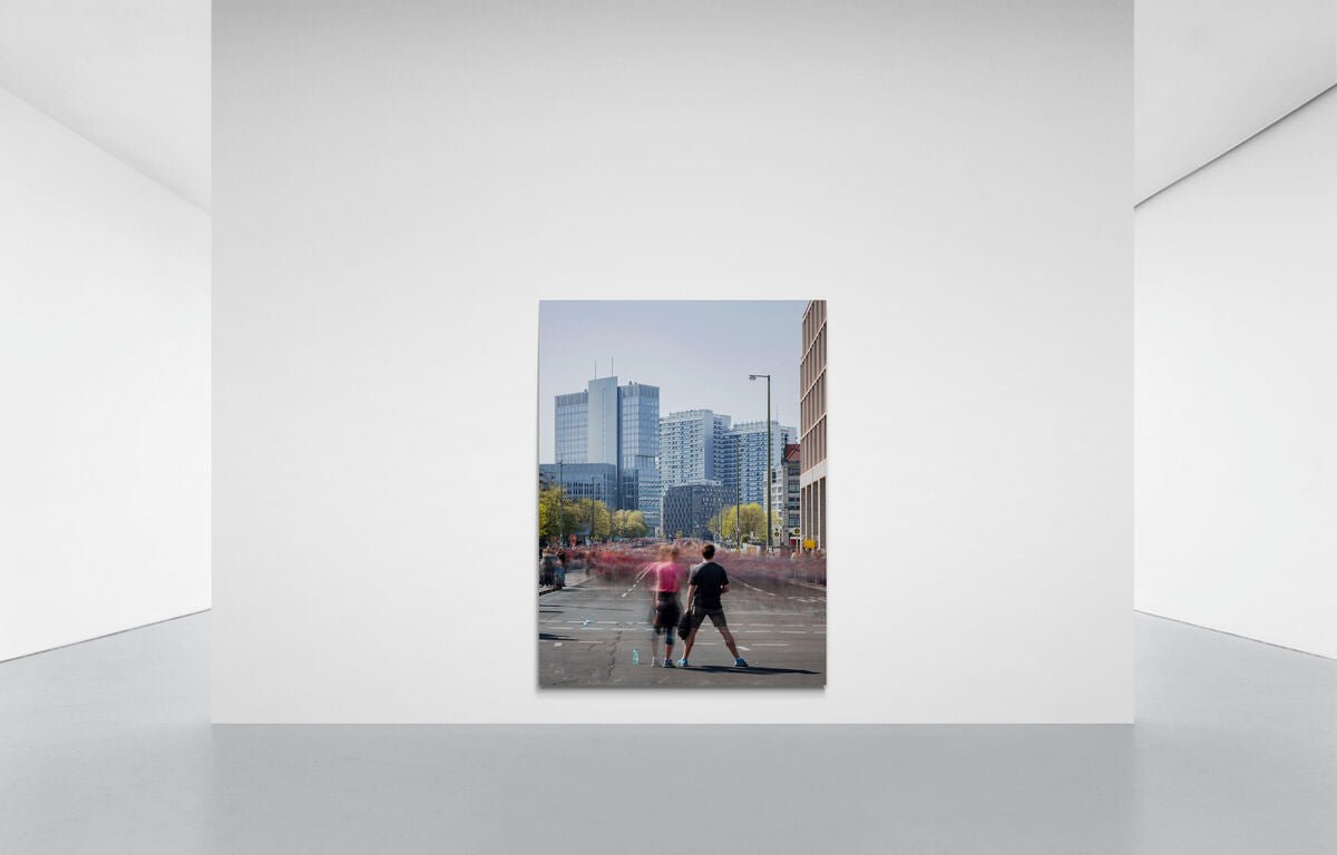 BERLIN HALF MARATHON, LEIPZIGER STRASSE II, GERMANY